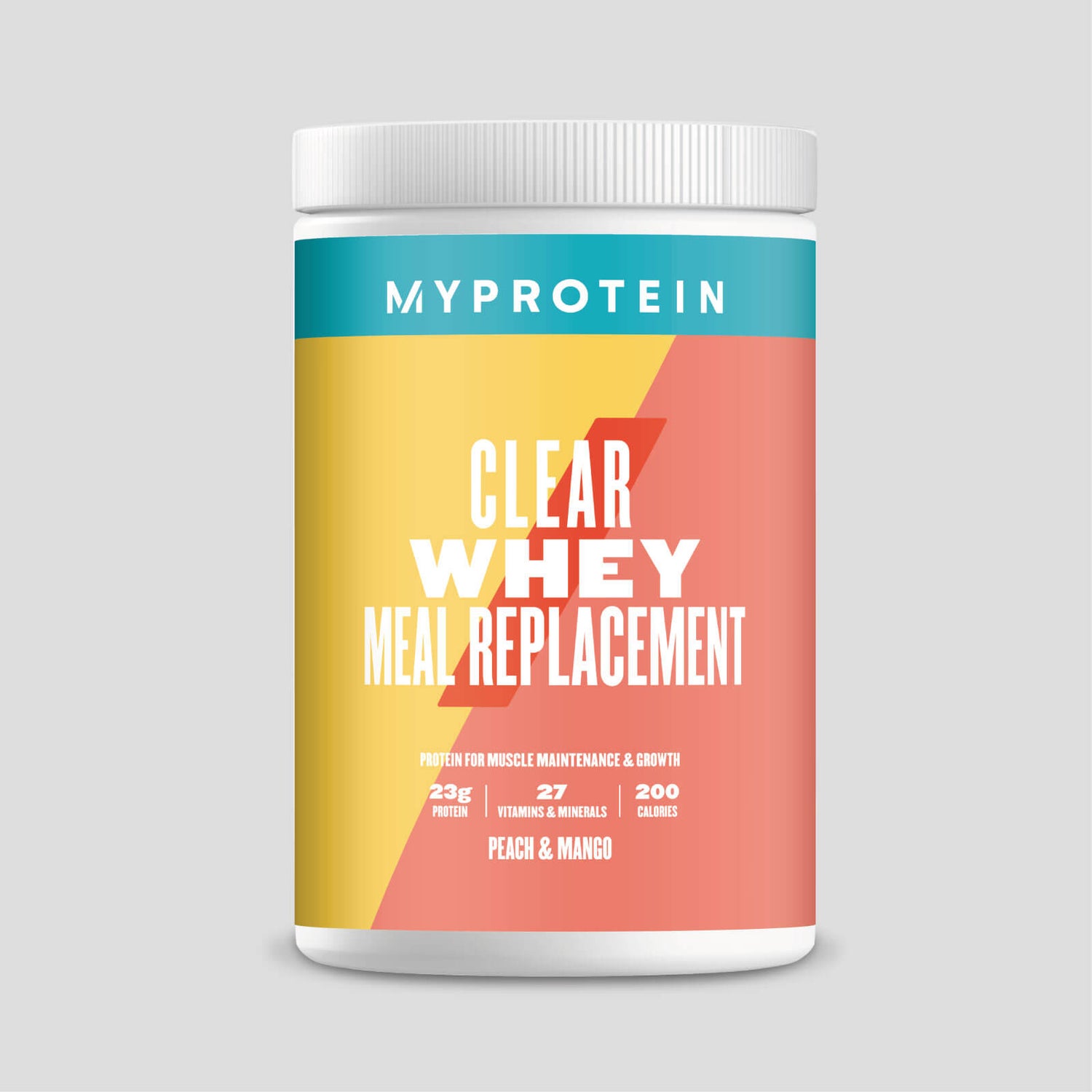 Myprotein Clear Whey Meal Replacement Shake - 10份装 - 桃子芒果味