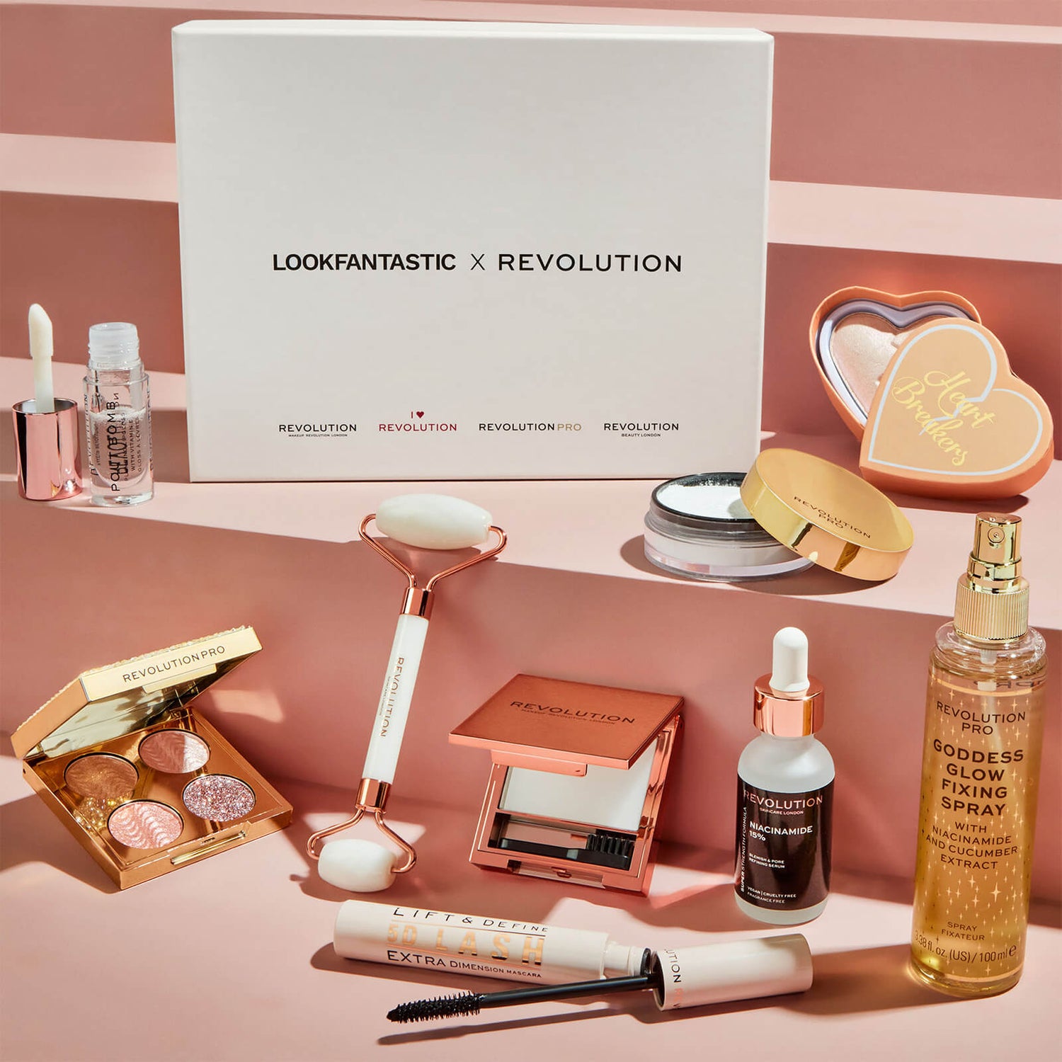 LOOKFANTASTIC X Revolution Skincare 联名限量版美妆礼盒 (价值超过￥690）