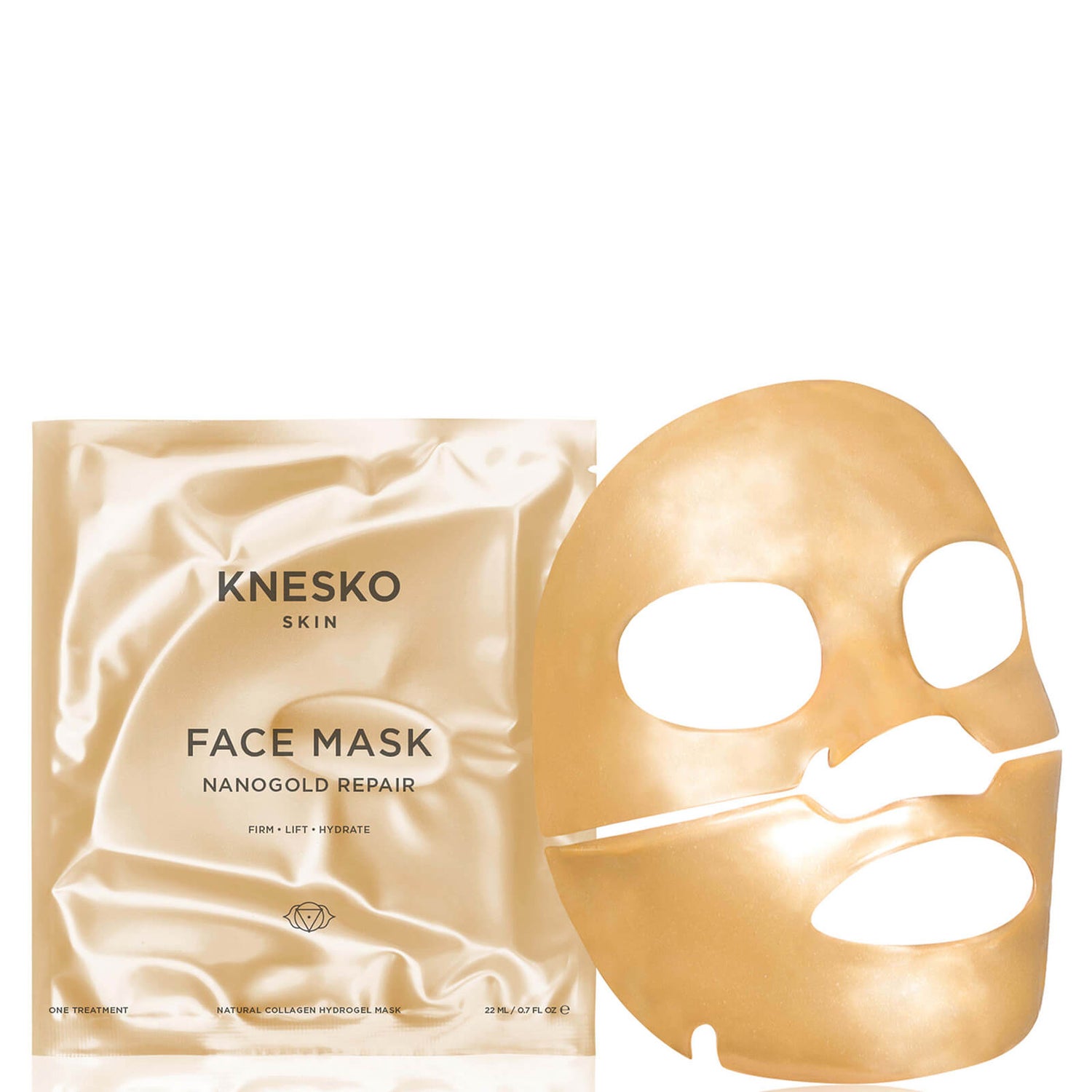 Knesko Skin Nanogold Repair Face Mask 4 Treatments 88ml