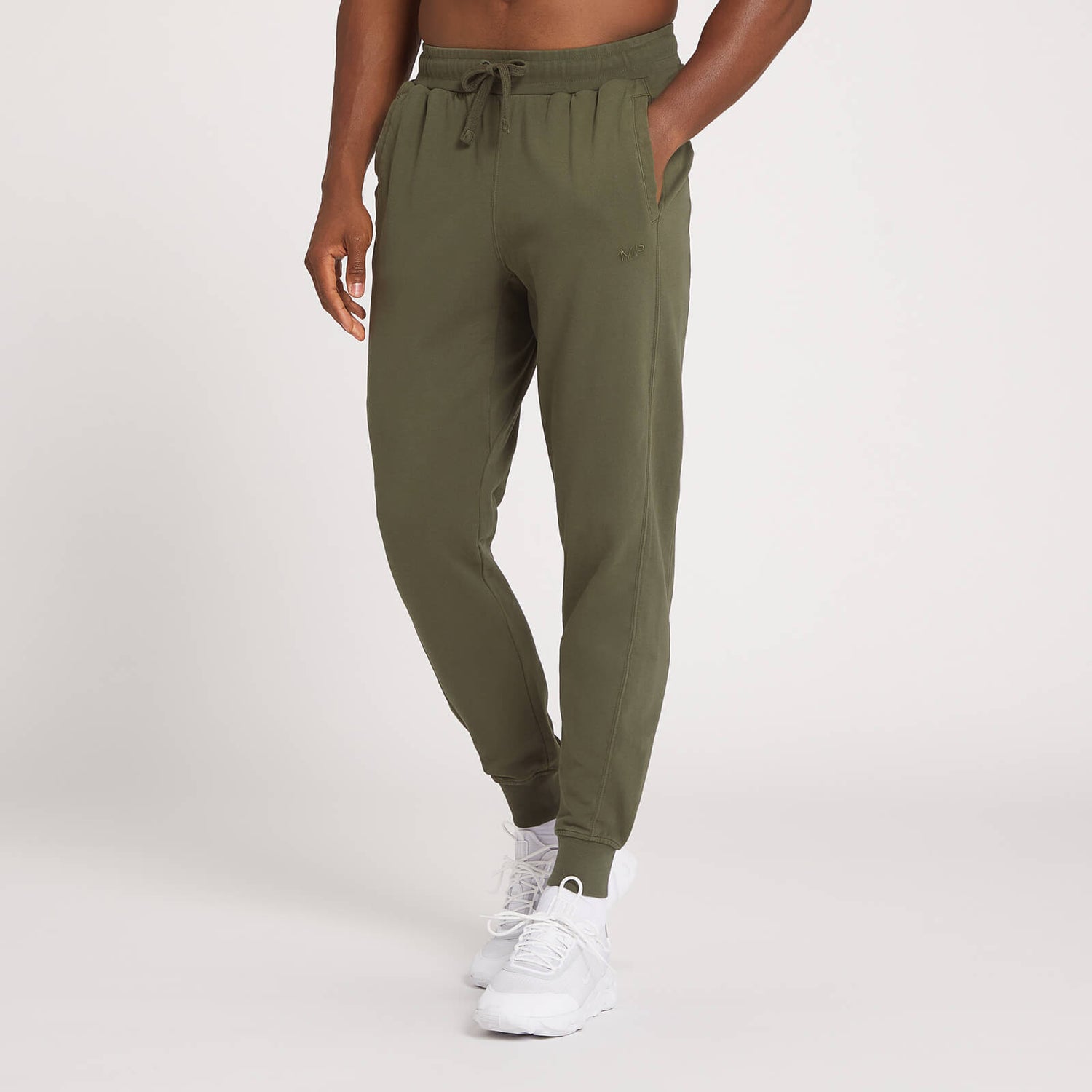 Dynamic动感系列男士训练运动裤 - 深橄榄绿 - S