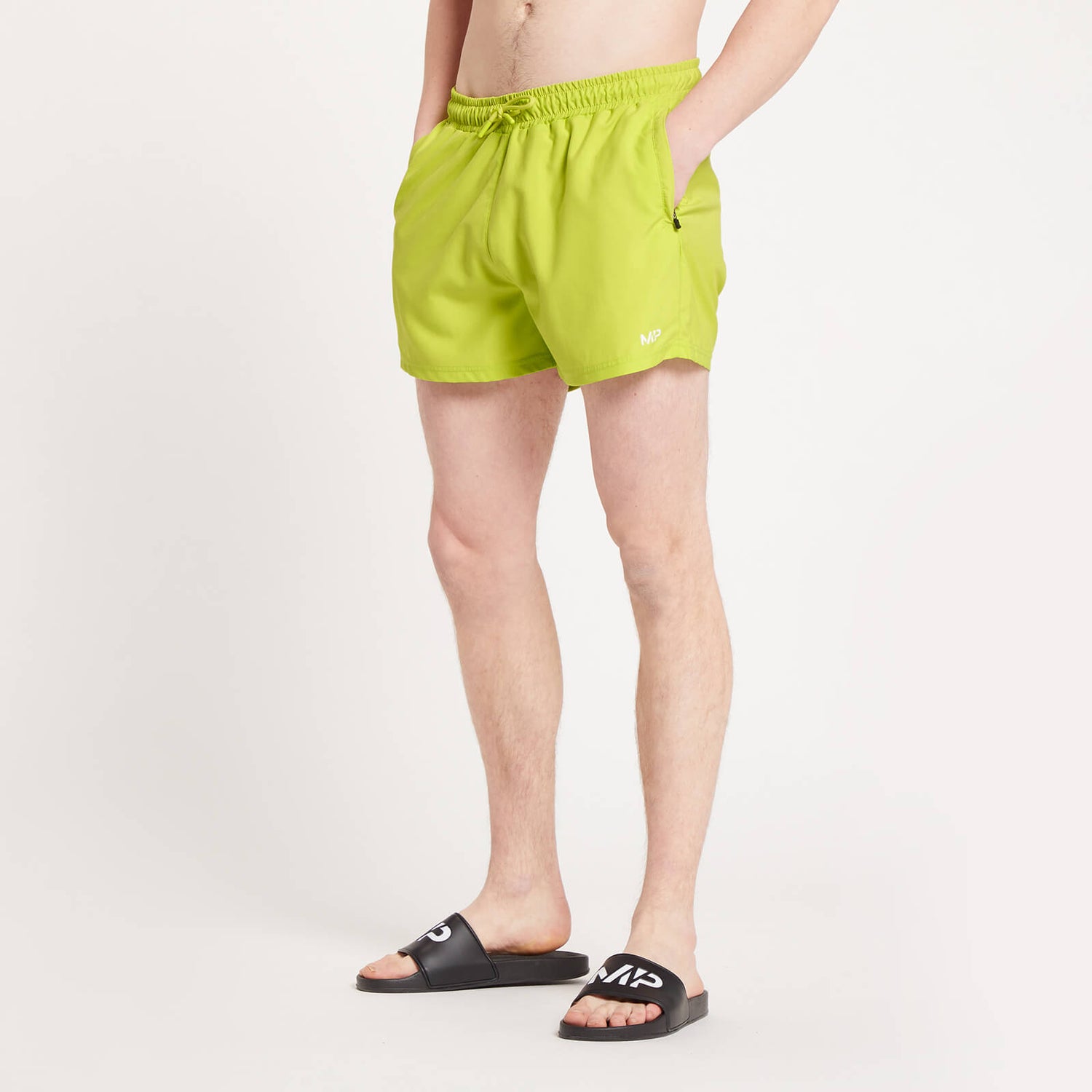 MP Atlantic大西洋系列男士游泳短裤 - 黄绿色 - XXS