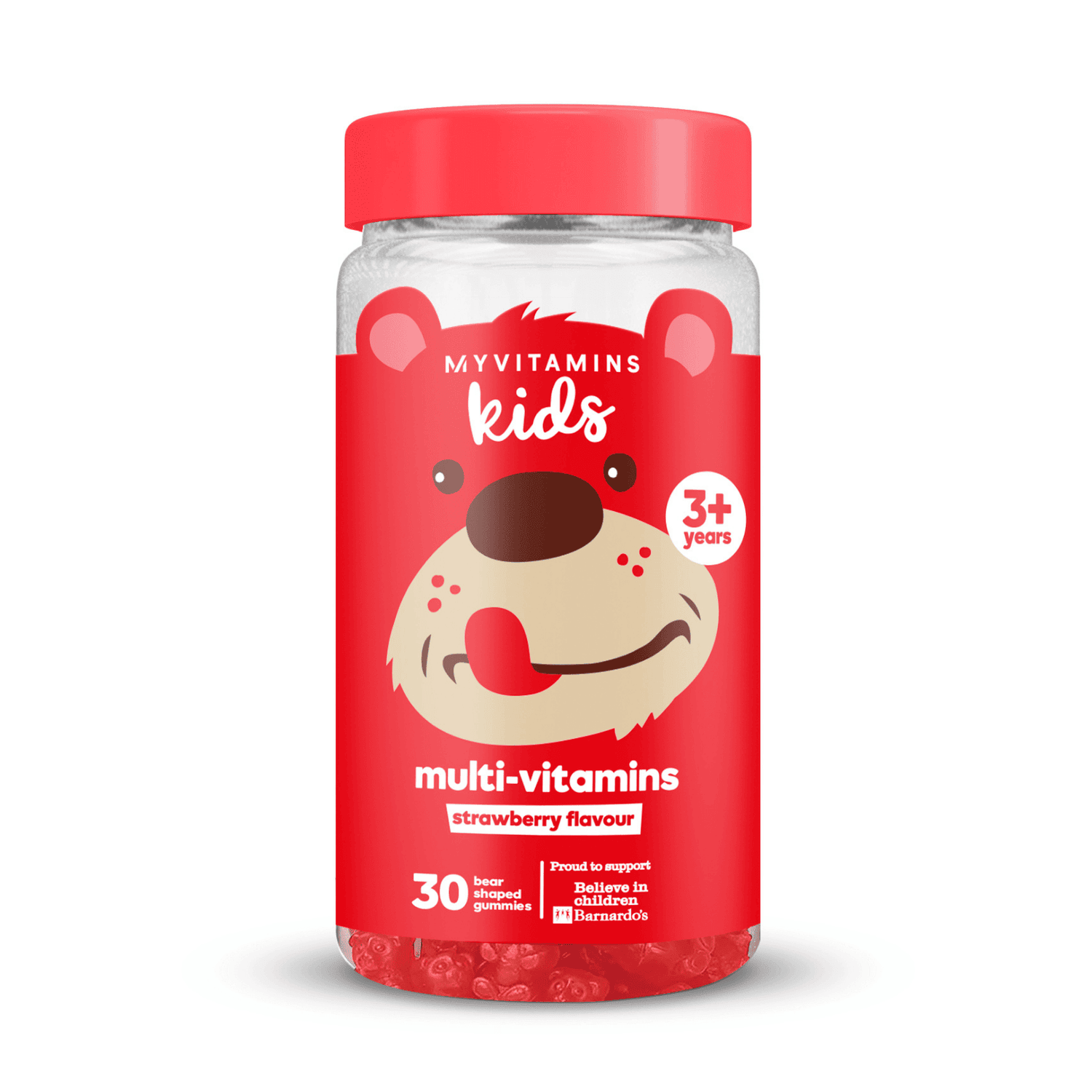 儿童复合维生素软糖 - 30 - 草莓味
