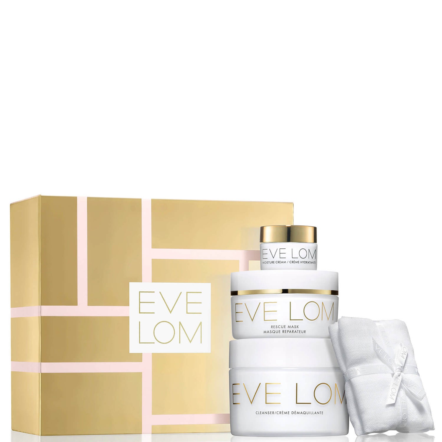 Eve Lom Holiday Deluxe Hut Group Exclusive Rescue Ritual Gift Set