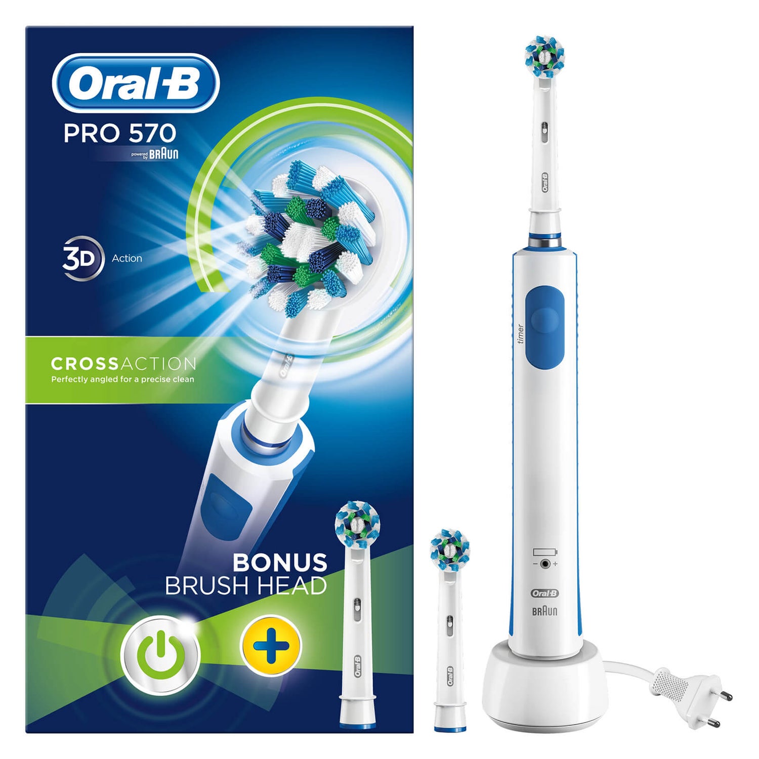 Oral B Pro 570 Cross Action Electric Toothbrush