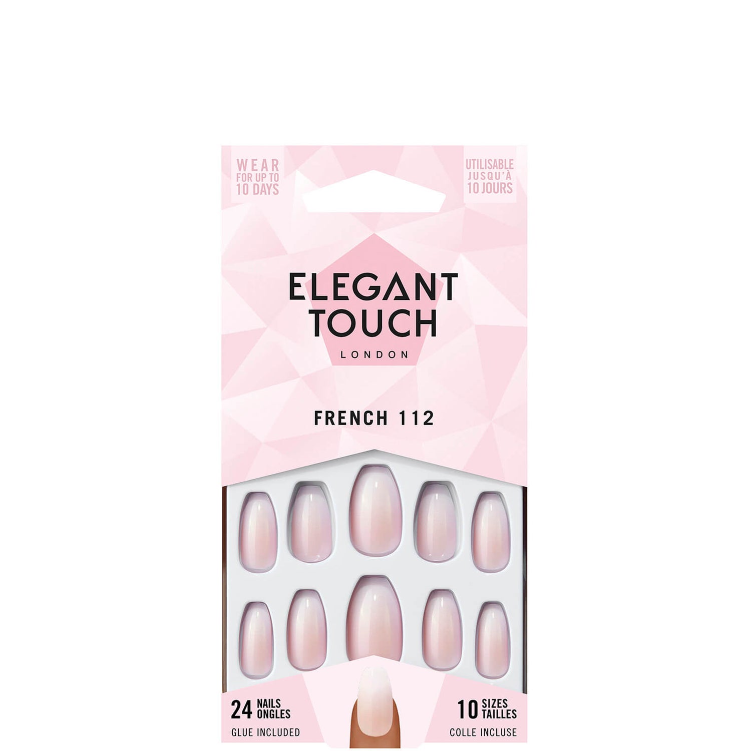 Elegant Touch False Nails - French 112