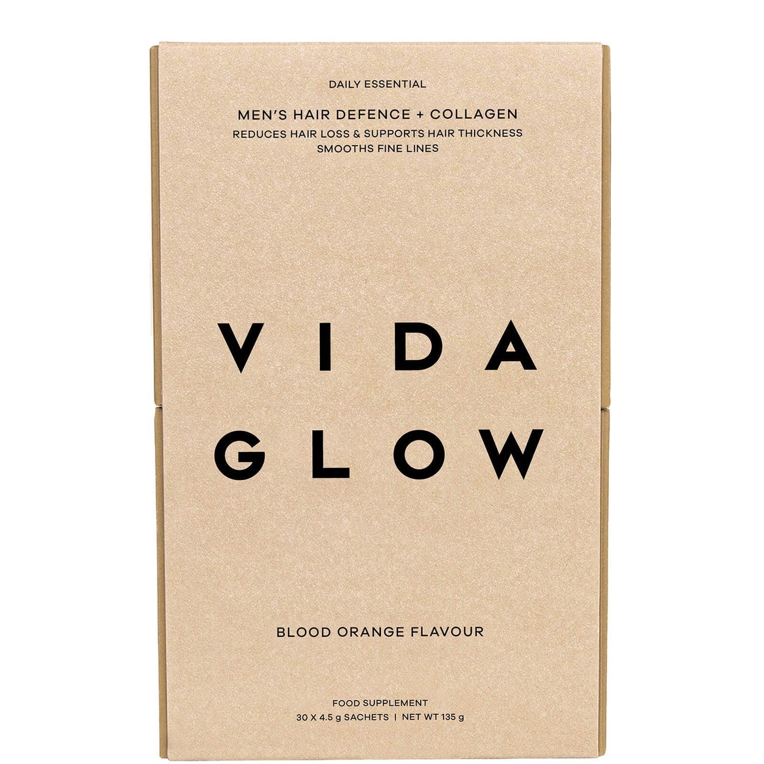 Vida Glow Men's Hair Defence and Collagen - 30 x 4.5g