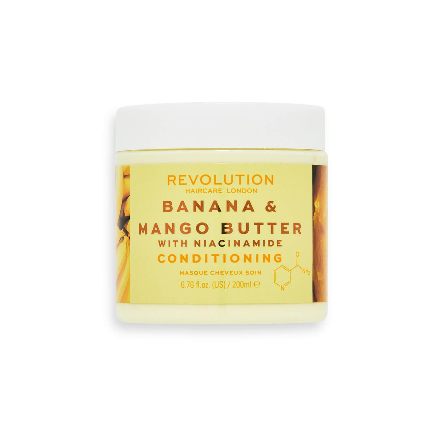 Revolution Haircare Conditioning Banana and Mango Butter with Niacinamide Hair Mask 200ml