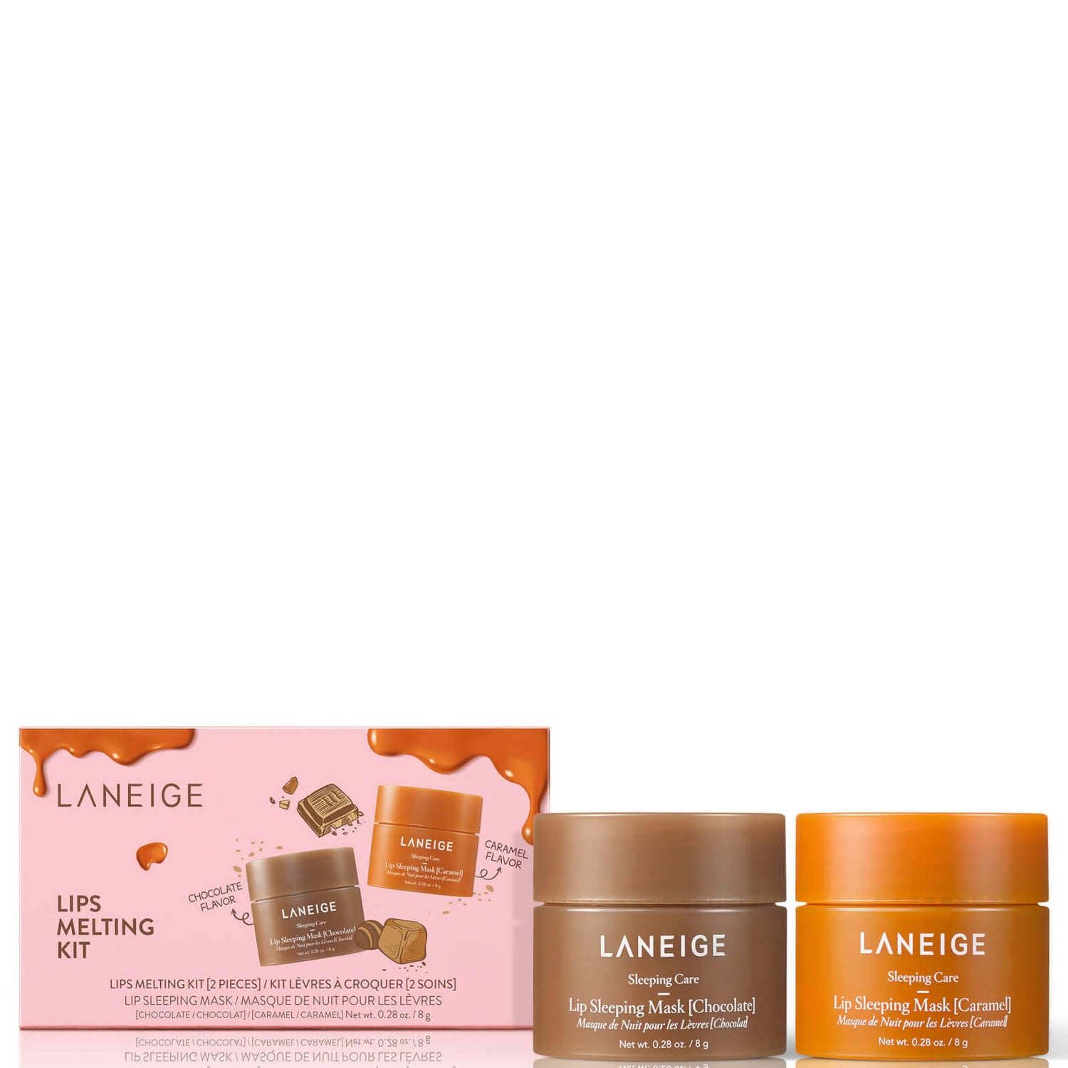 LANEIGE Lips Chocolate and Caramel Melting Kit