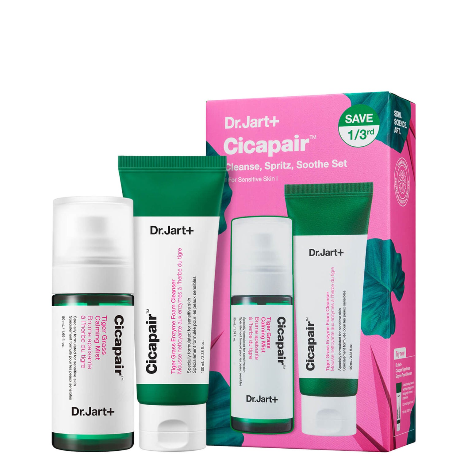 Dr.Jart+ Cicapair Cleanse, Spritz and Soothe Set