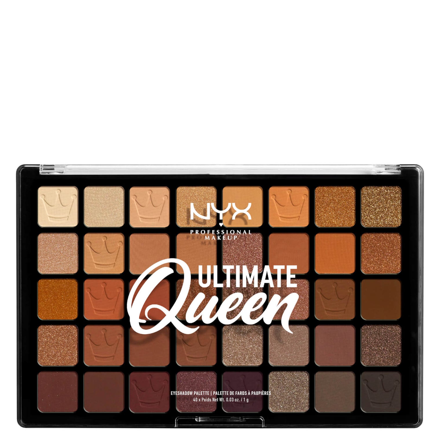NYX Professional Makeup Ultimate Queen Shadow Palette - 40 Shades