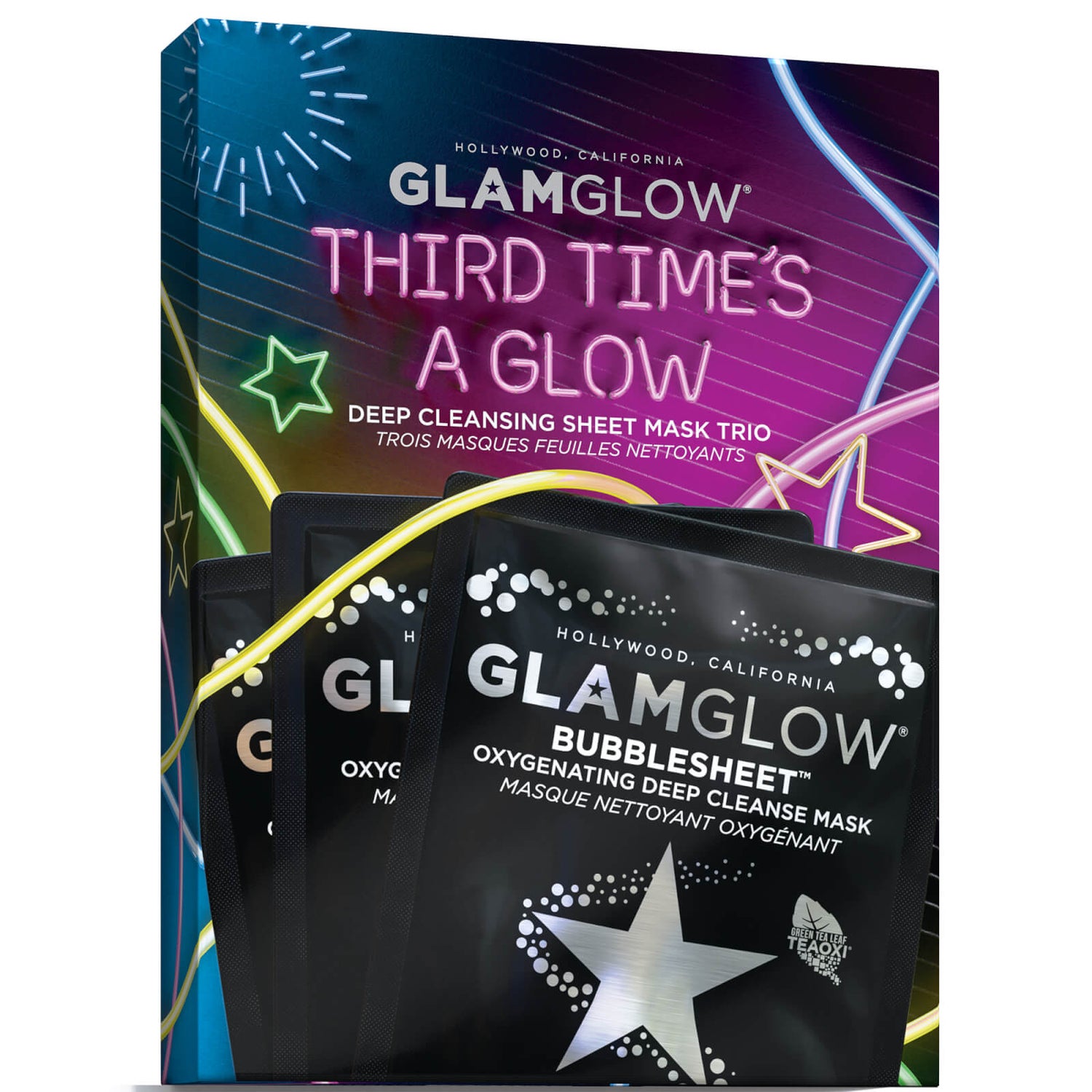 Glamglow Bubblesheet Trio - Third Time's A Glow-WN