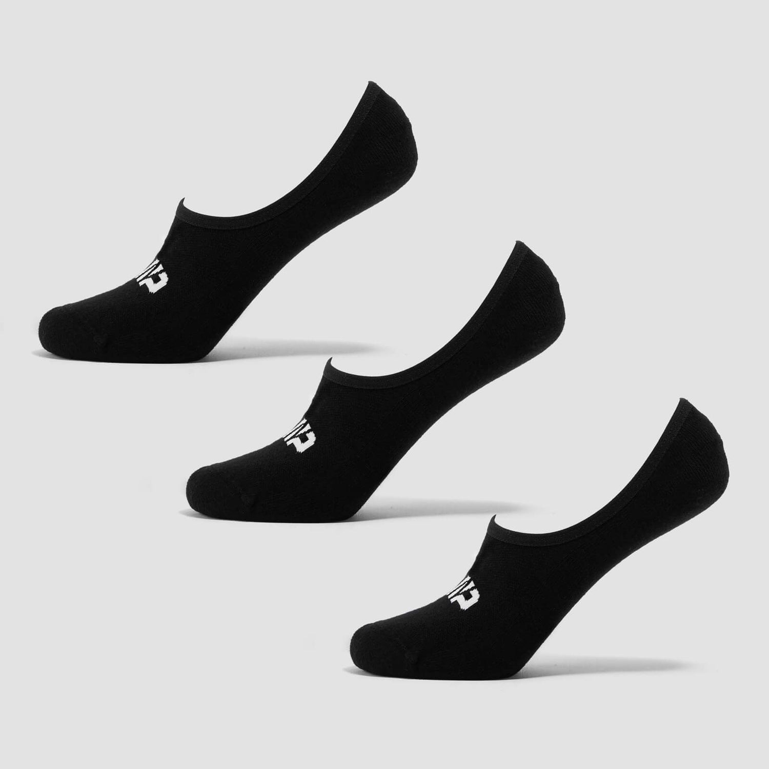 中性隐形袜（3双）- 黑色