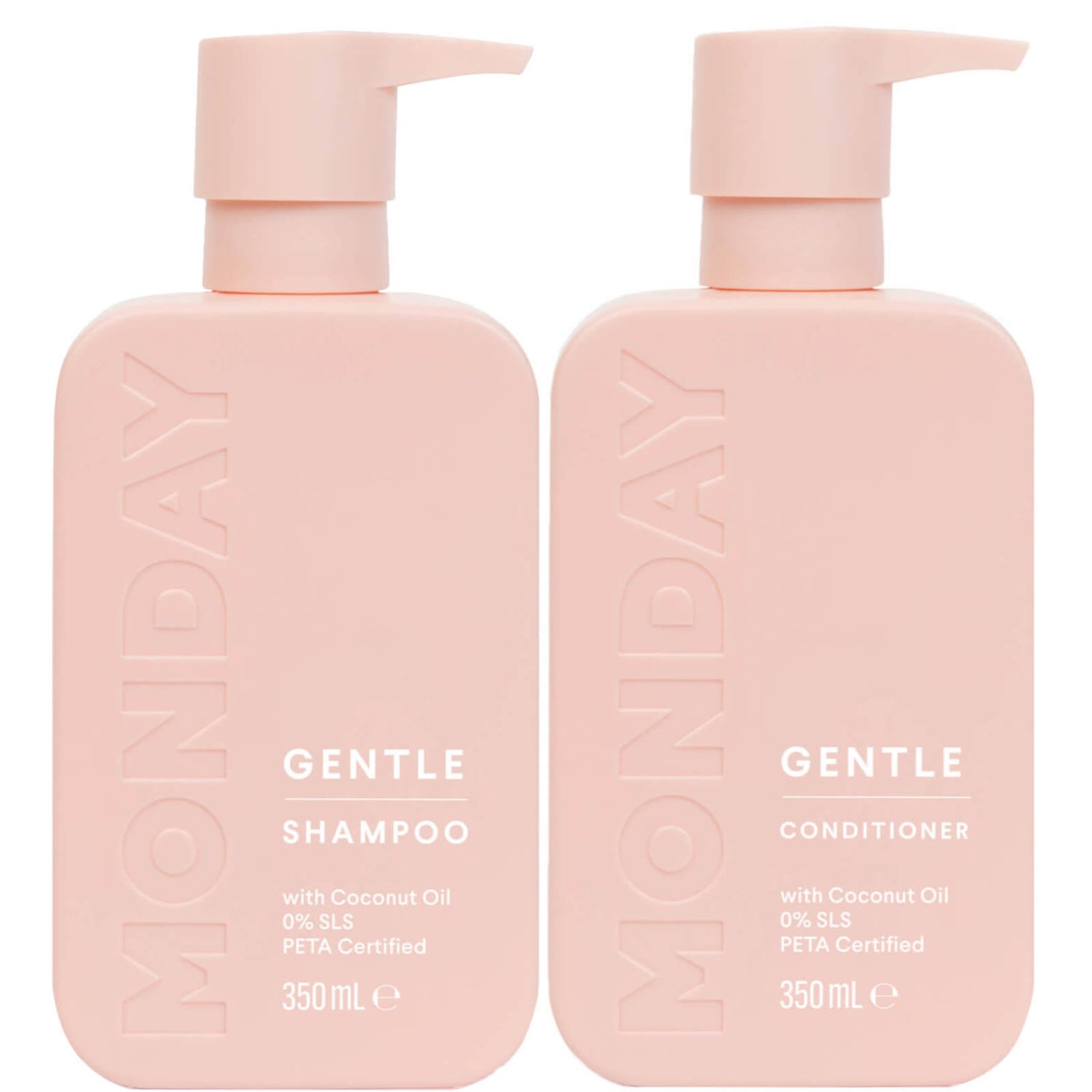 MONDAY Haircare Gentle Shampoo and Conditioner Duo
