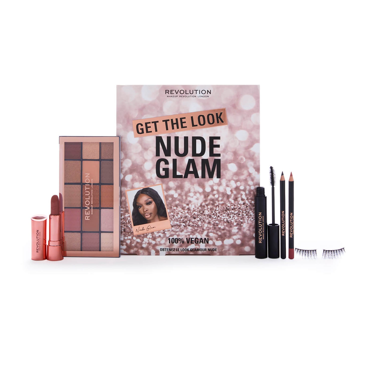 Makeup Revolution Get The Look - Nude Glam