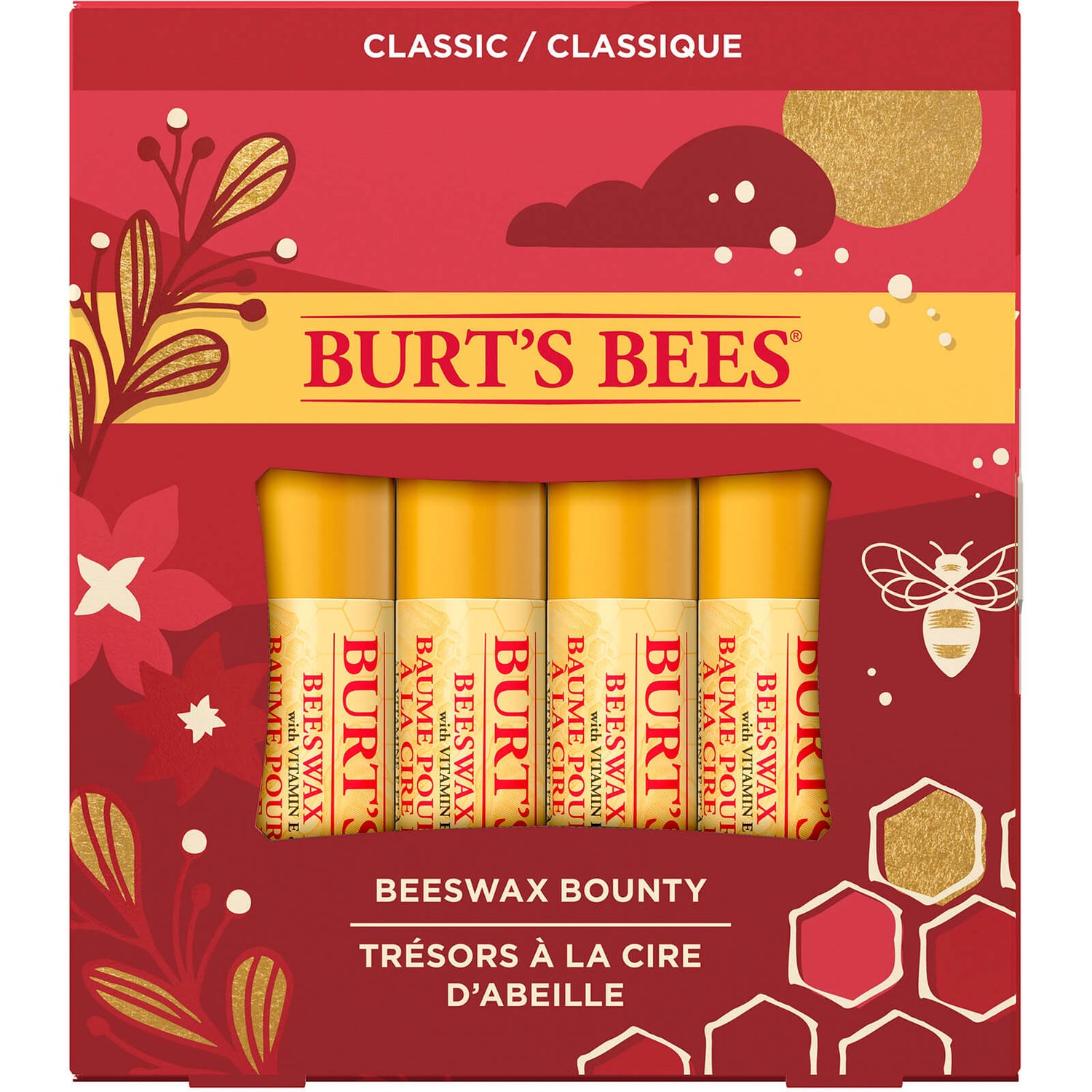 Burt's Bees Beeswax Lip Balm Gift Set