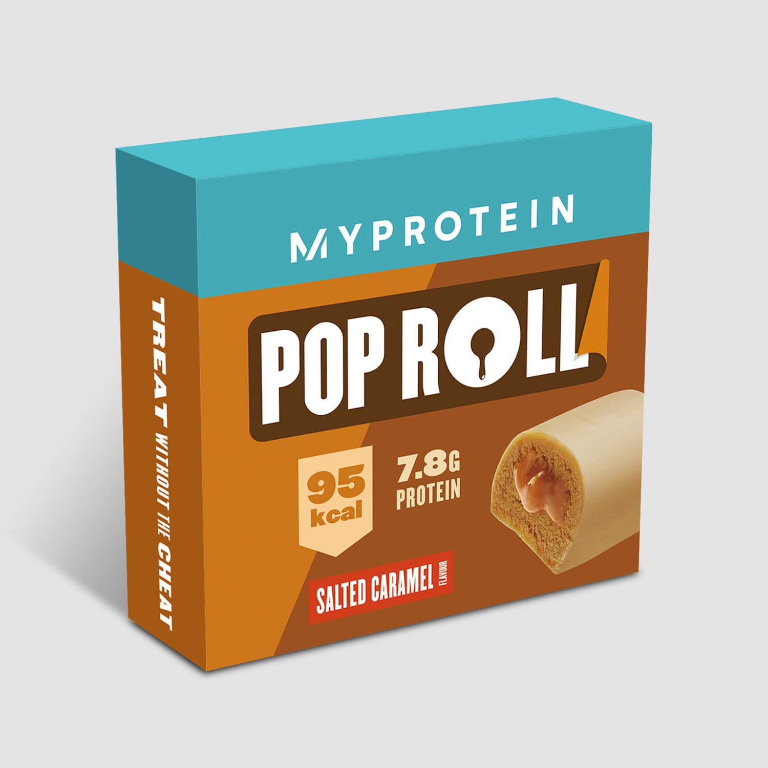 Pop Roll蛋白棒 - 6 x 27g - 咸焦糖味