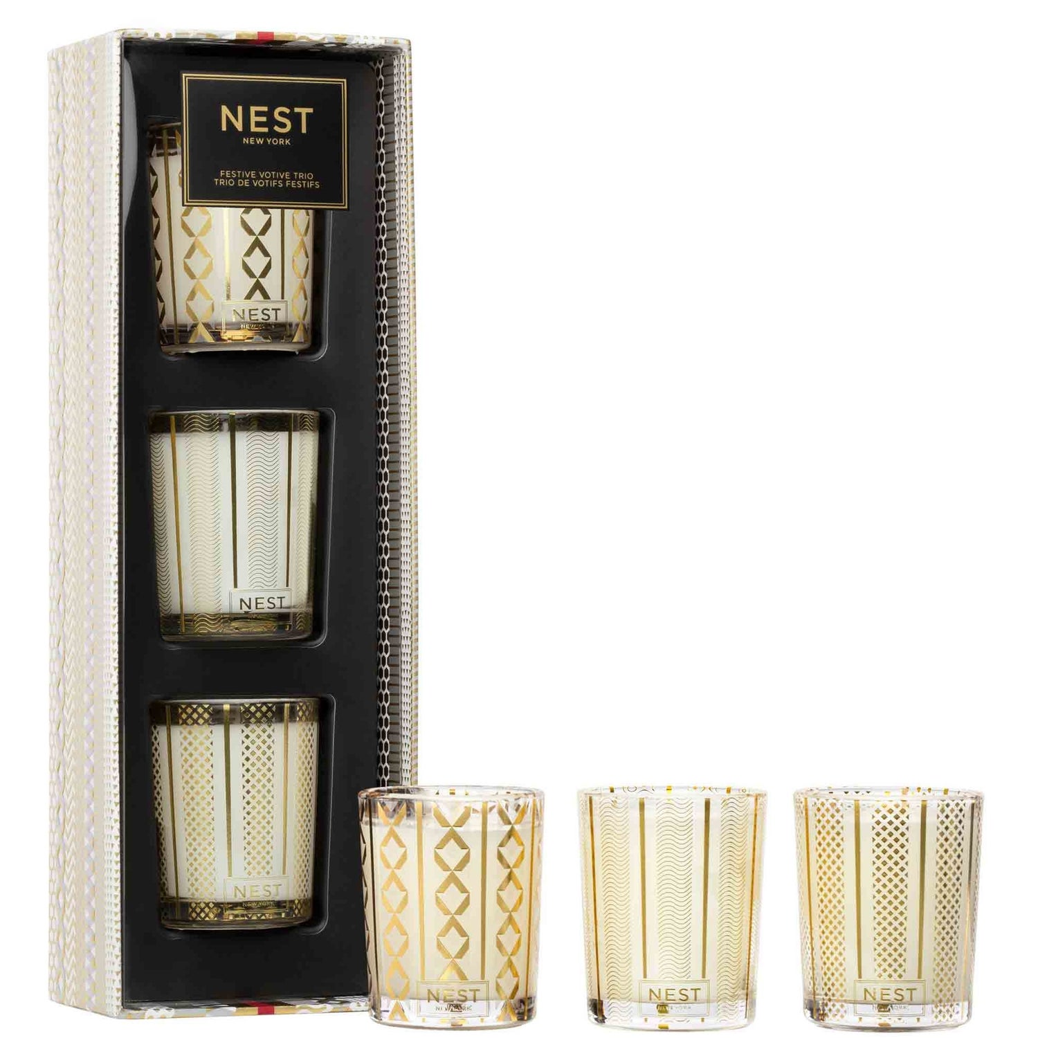 NEST New York Festive Votive Trio