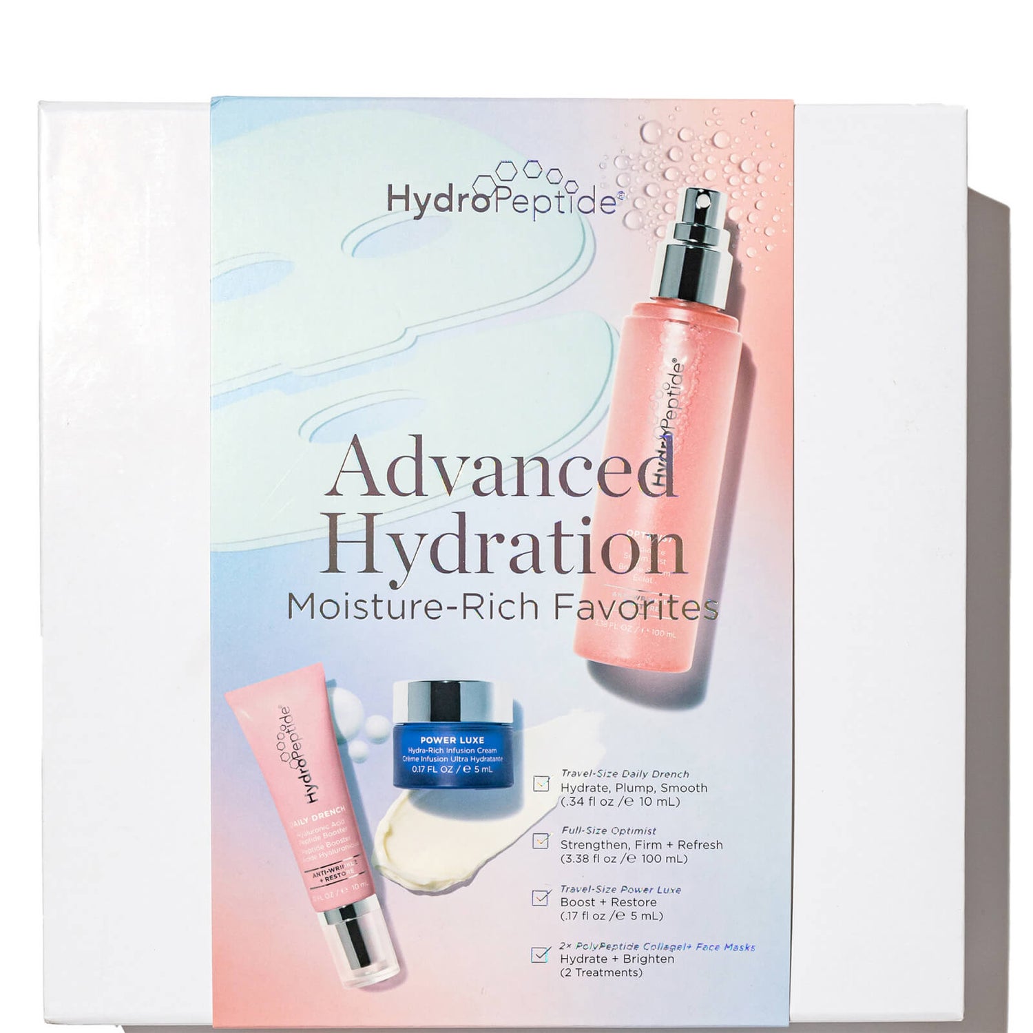HydroPeptide Advanced Hydration Moisture Rich Favourites Kit
