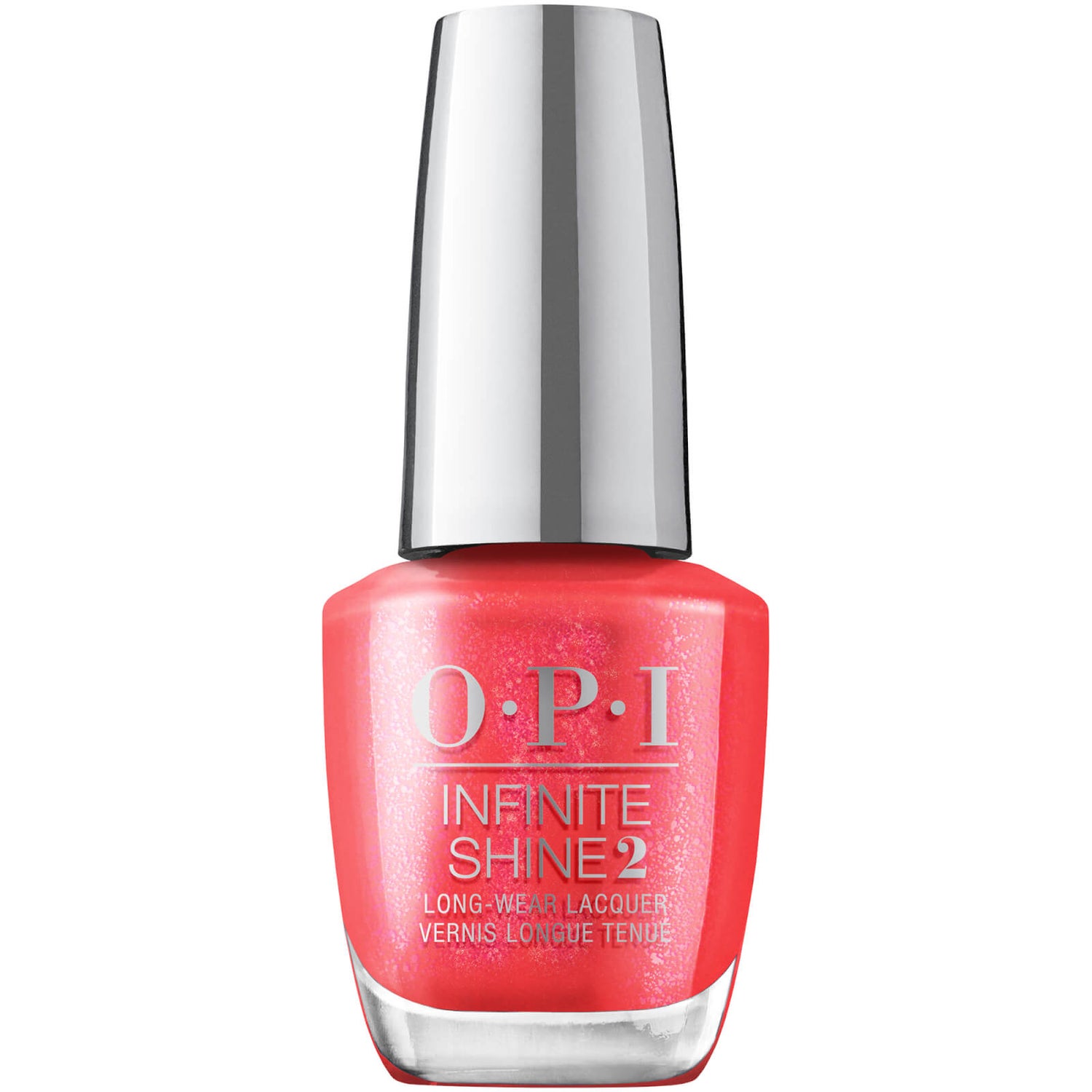 OPI Me, Myself and OPI Infinite Shine Long-Wear Nail Polish - Left Your Texts on Red
