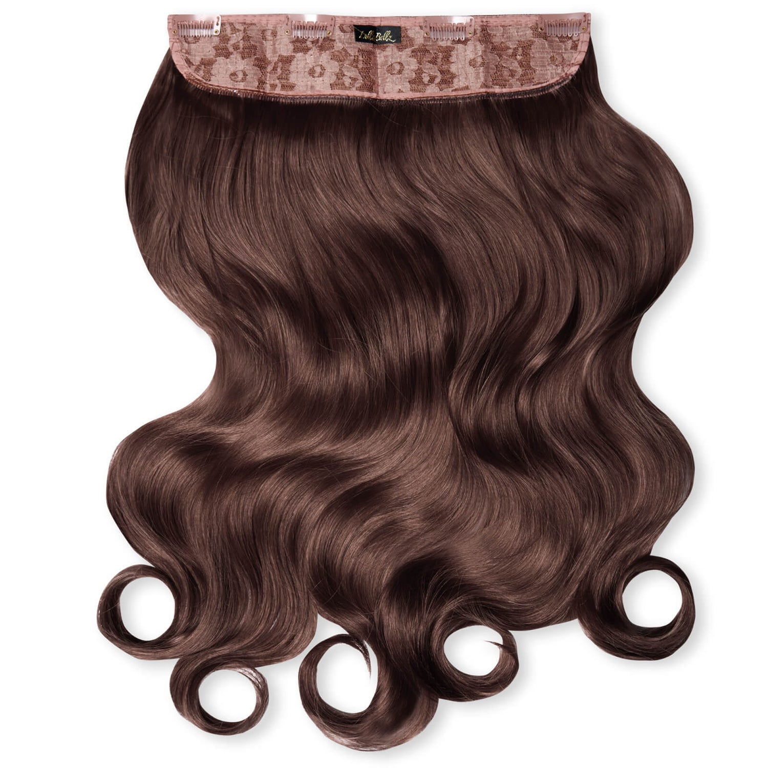 LullaBellz Thick 20 1-Piece Curly Clip in Hair Extensions (Various Colours)