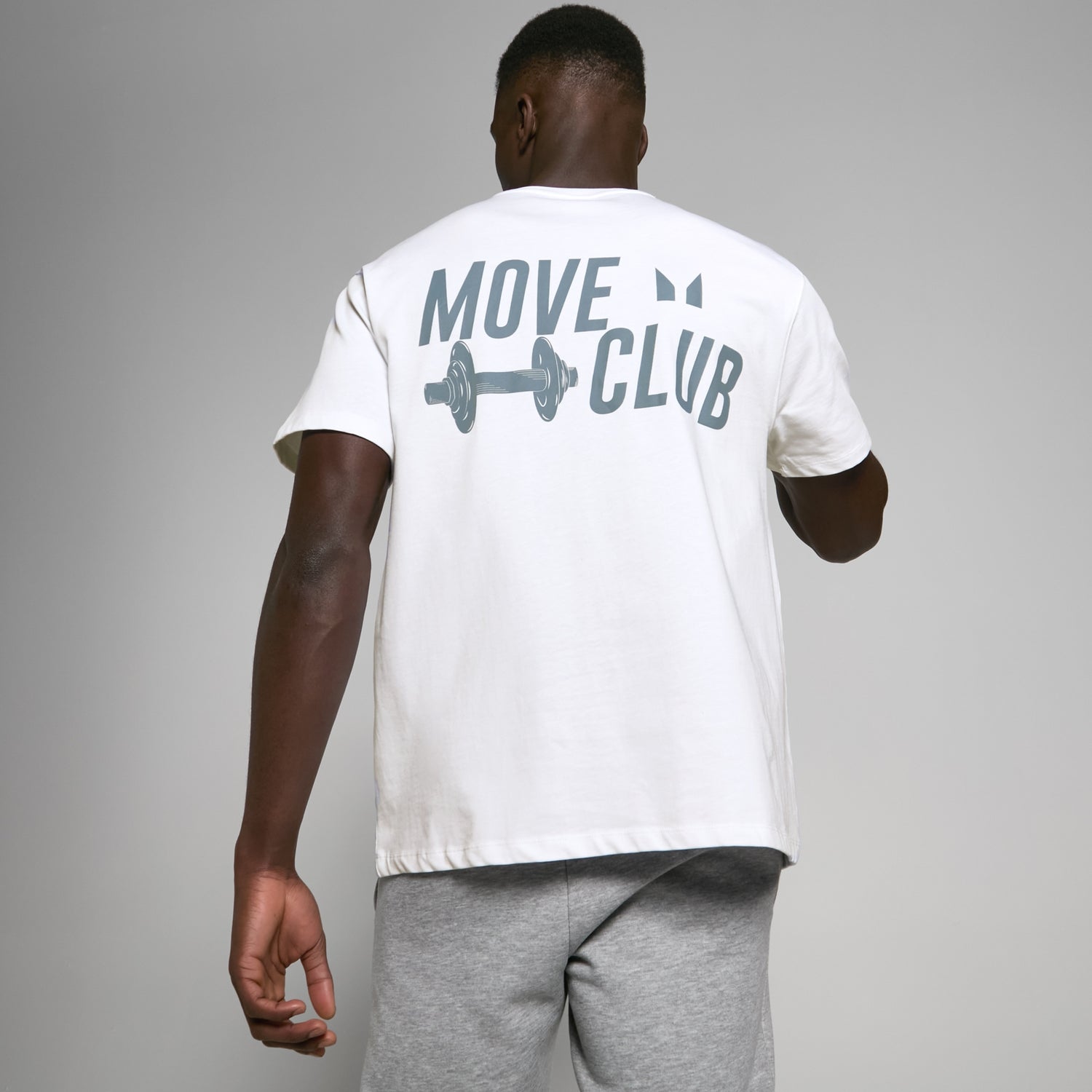 Move Club传承系列超大版T恤 - 白色 - XXS - XS