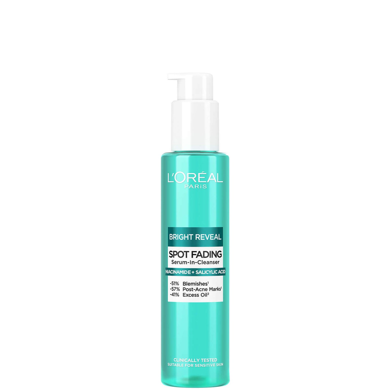 L'Oréal Paris Bright Reveal Spot Fading Serum-in-Cleanser with Niacinamide and Salicylic Acid 150ml