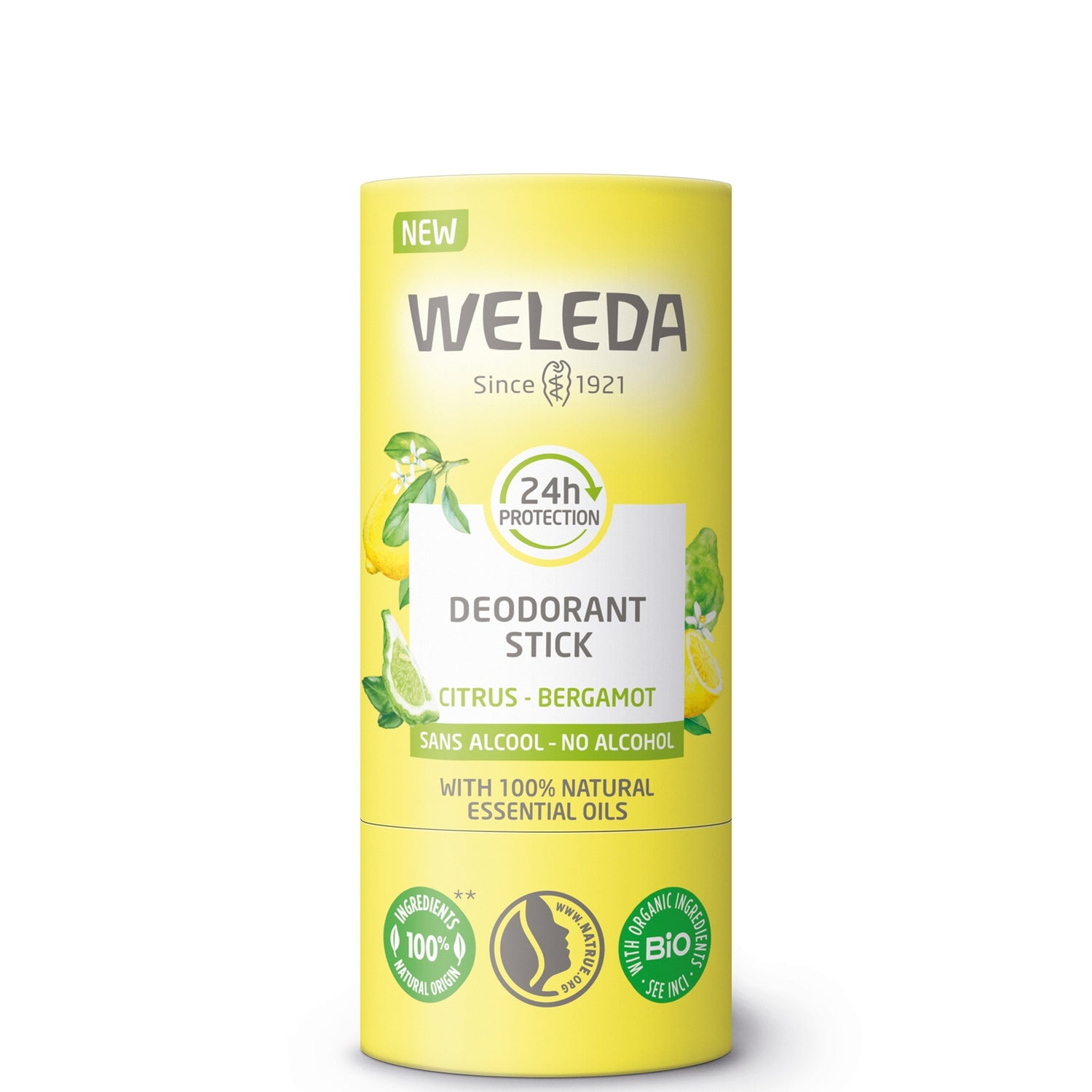 Weleda Deodorant Stick Citrus and Bergamot 50g