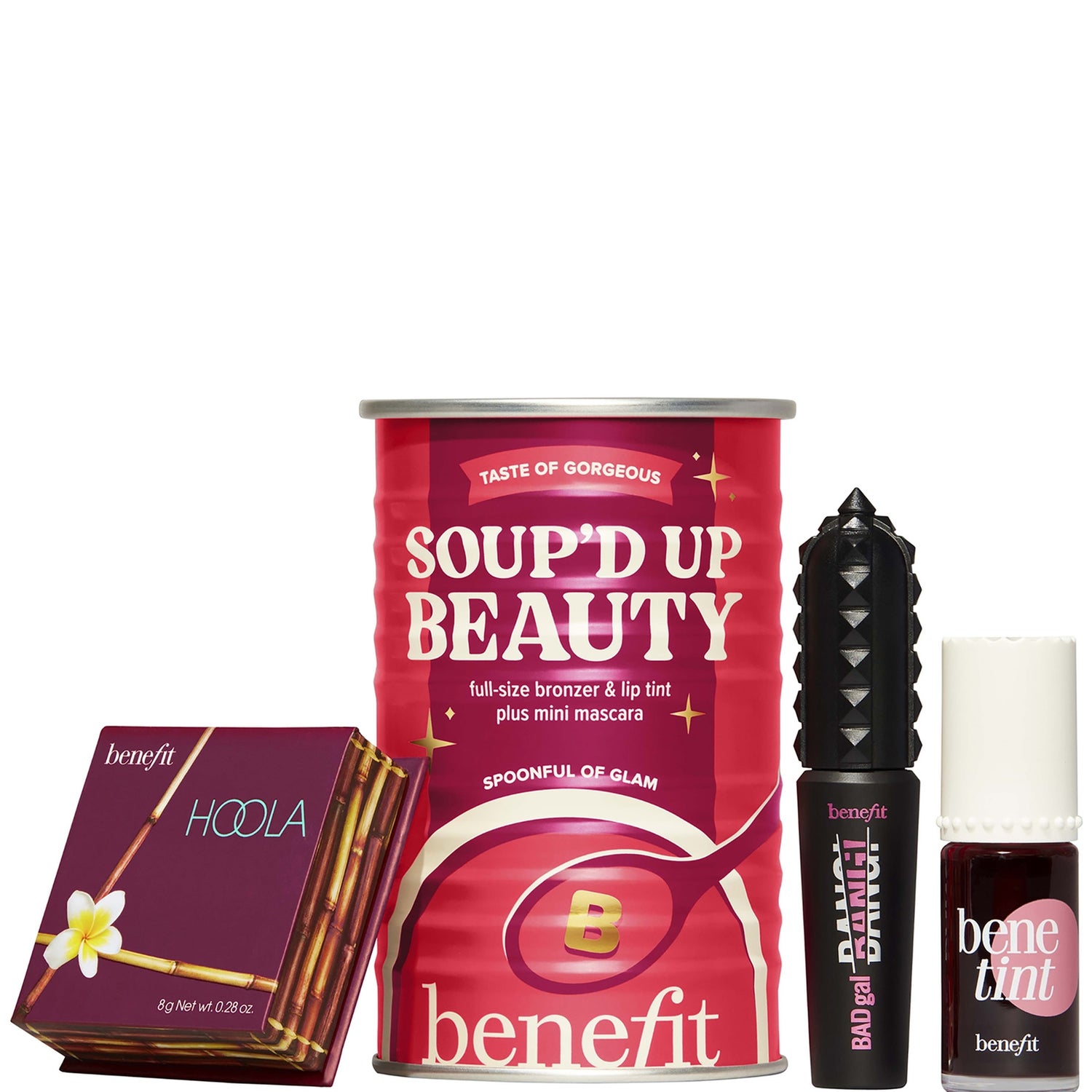 benefit Soup’D Up Beauty - Hoola Bronzer Benetint And Badgal Bang! Mascara