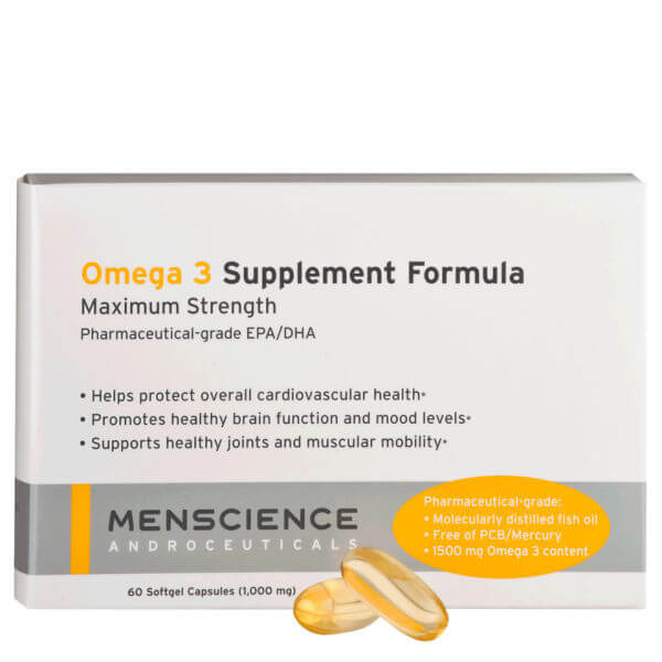 Menscience Omega 3 营养品 60 瓶盖
