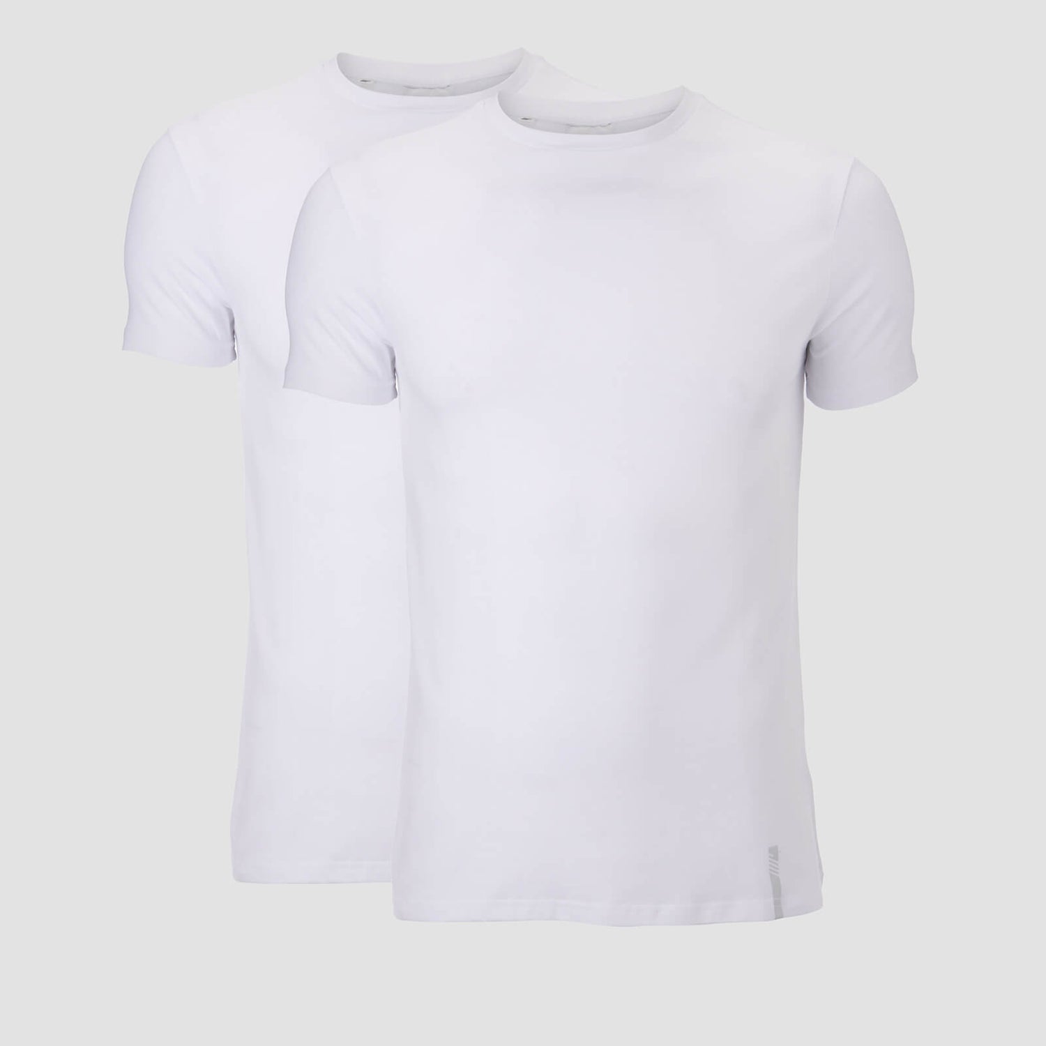 Luxe 极致系列 男士经典短袖上衣 (2件装) - 白 - XXL