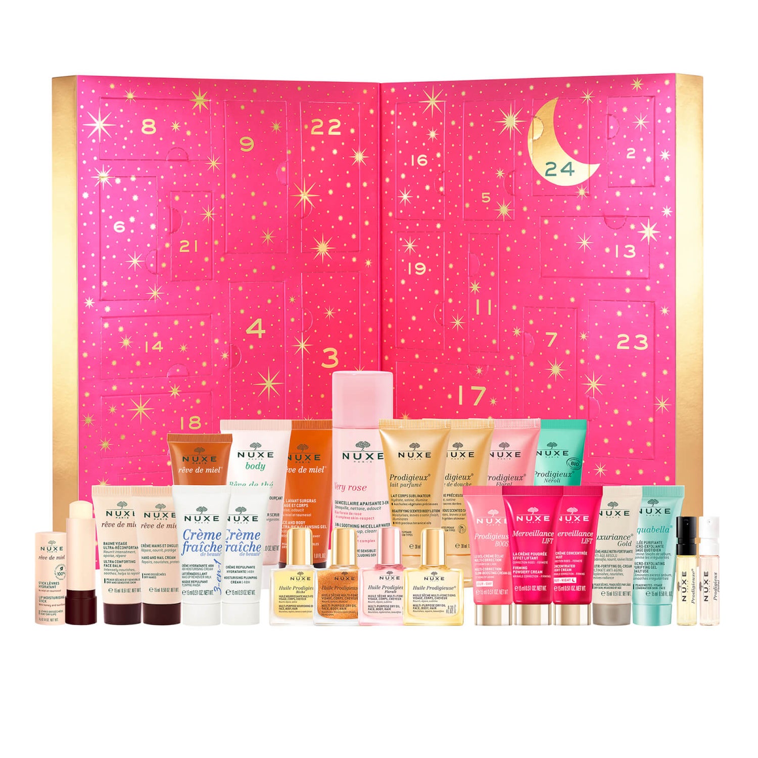 NUXE Beauty Countdown Advent Calendar 海淘 lookfantastic 英国正品直邮