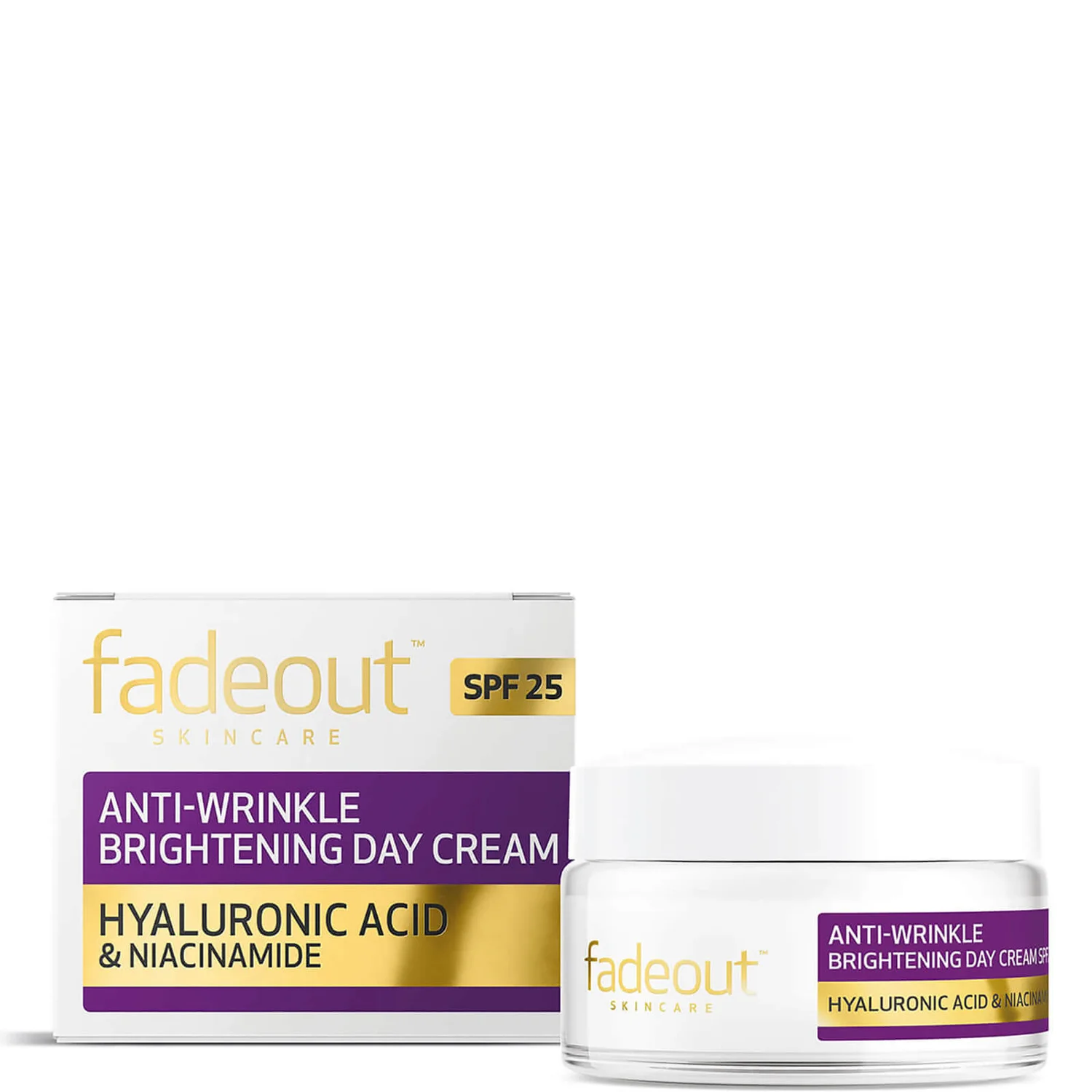 FADE OUT ANTI-WRINKLE BRIGHTENING DAY CREAM SPF25 50ML,4402050BS