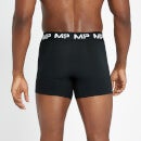 男士经典运动内裤 （3件装）- 黑色 - L