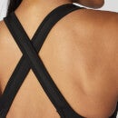 MP女士塑身系列无缝背后交叉式胸衣 - 黑 - XS