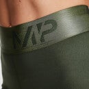 MP女士多纹理紧身裤 - 深绿 - XXS