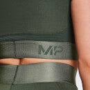 MP女士Adapt系列多纹理短款上衣 - 深绿 - XXS