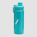 Myprotein Medium Metal Water Bottle 500ml - Blue