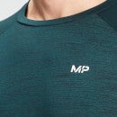 MP Men's Performance Long Sleeve Top - Deep Teal Marl - XXS