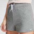 MP女式基本款休闲短裤--灰色大理石色 - S