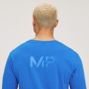 MP Fade Graphic褪色图案系列男士长袖T恤 - 正蓝 - XS