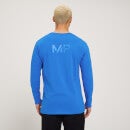 MP Fade Graphic褪色图案系列男士长袖T恤 - 正蓝 - XS