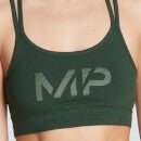 MP Women's Gradient Line Graphic Sports Bra - Dark Green - XL