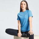 MP Women's Performance Training T-Shirt - Bright Blue Marl with White Fleck - XXS