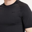 MP Tempo Ultra节奏升级系列男士无缝短袖T恤 - 黑色 - XXS