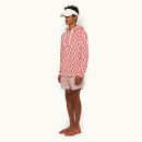 Orlebar Brown Men's Blaine Cano Jacquard - Summer Red/White Sand