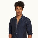 Orlebar Brown Men's Giles Stitch End On End - Navy/White