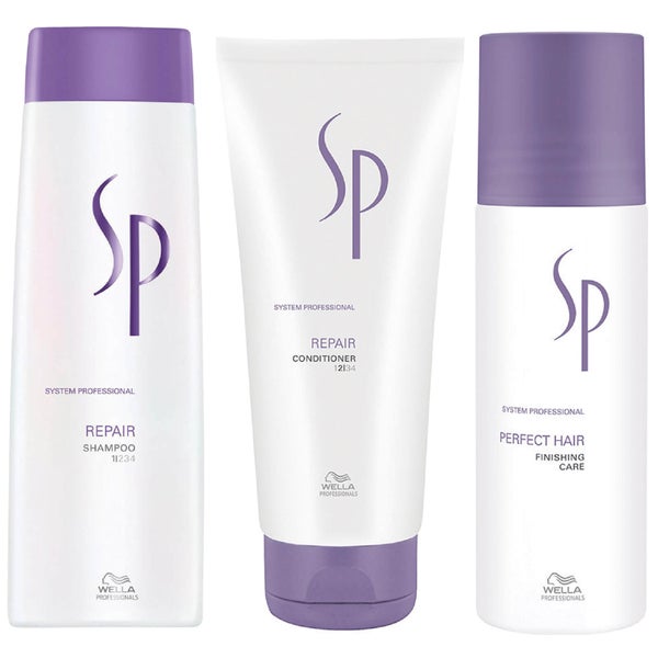 Wella SP Repair 三件套 - Shampoo, Conditioner 和 Perfect Hair