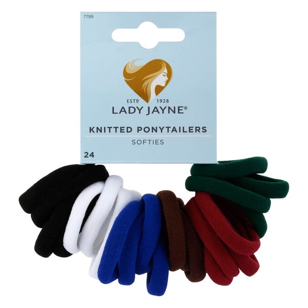 Lady Jayne Softies Hair Elastics 24 Pack