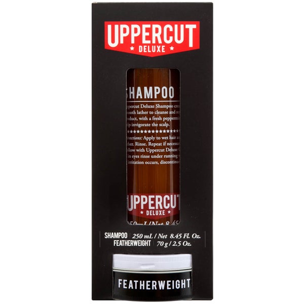 Uppercut Deluxe Shampoo and Featherwight Duo