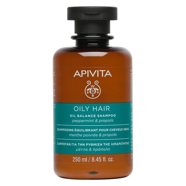 APIVITA 全面护发系列水油平衡洗发水 250ml | 薄荷和蜂胶